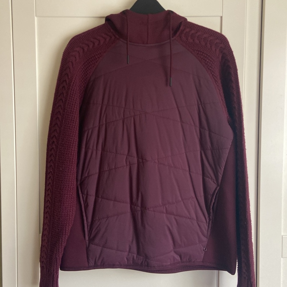 Kari Traa knit and quilted hoodie